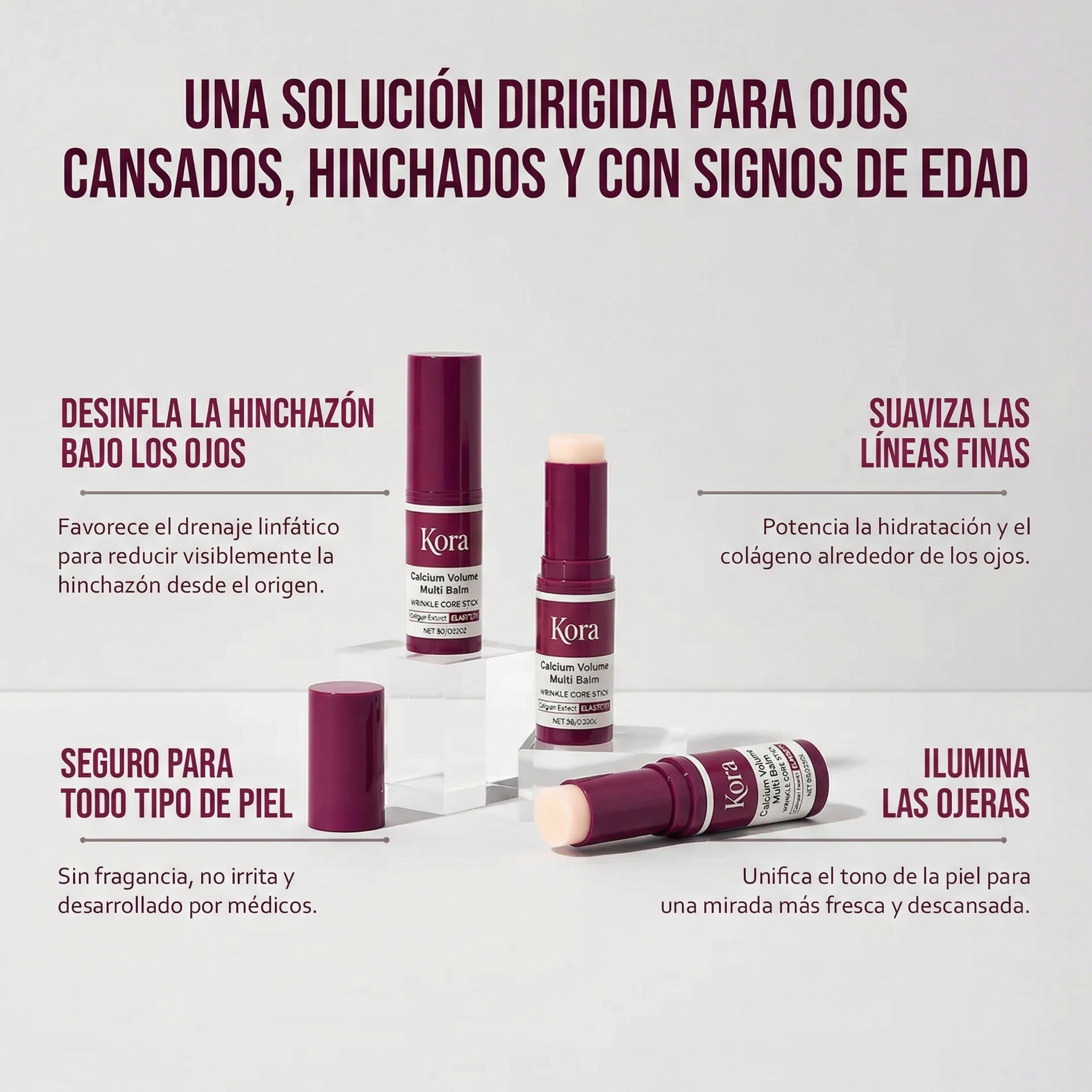 Bálsamo Para el Contorno de Ojos - KoraBalm
