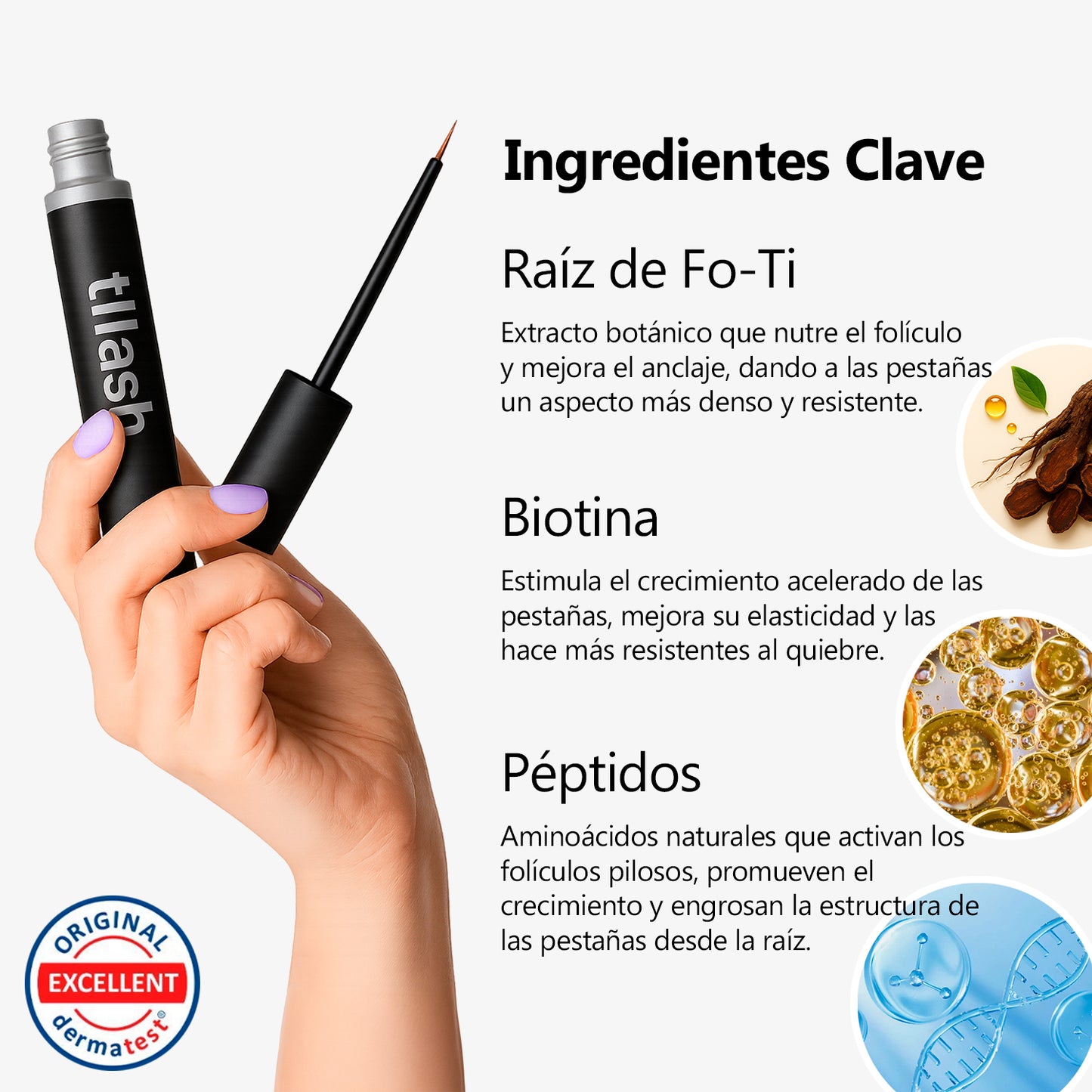 Serum de Pestañas con Fo-Ti