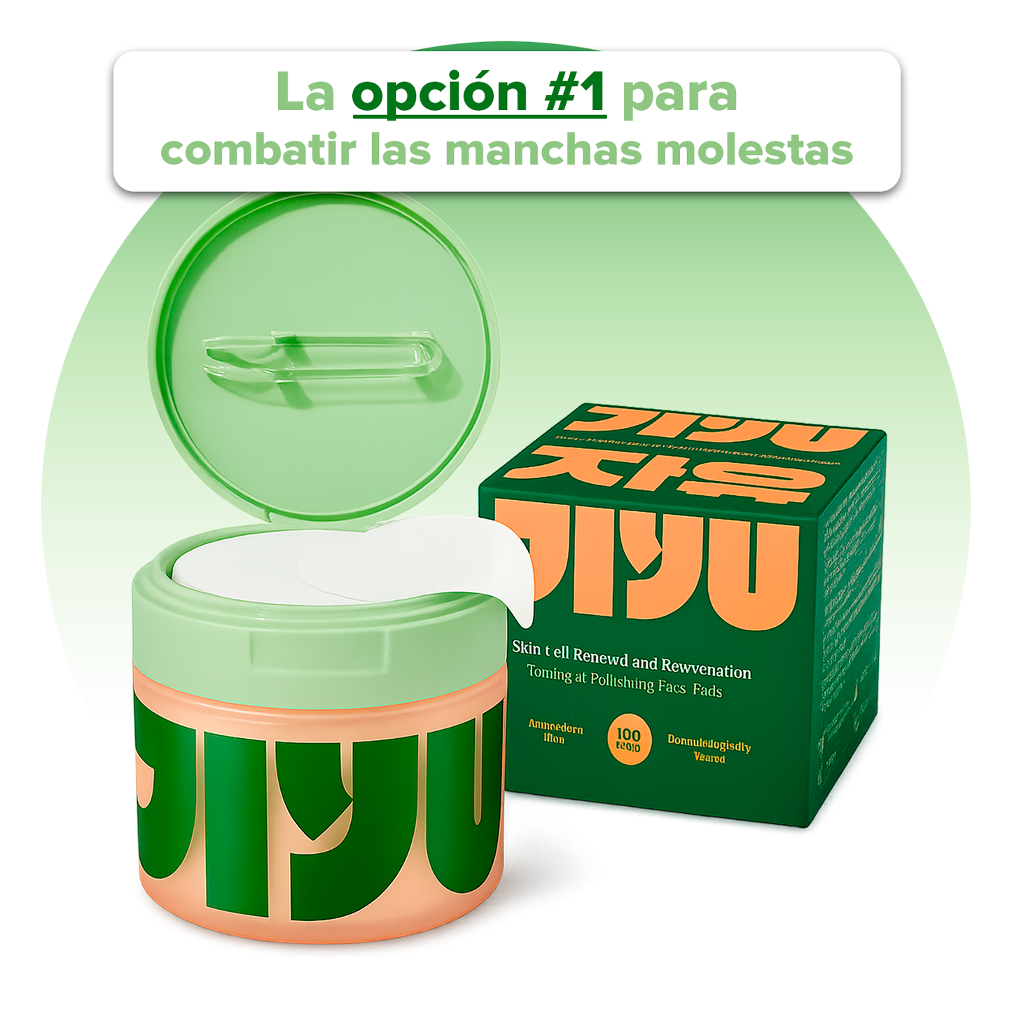 JIYU | PADS COREANOS ACLARA AXILAS